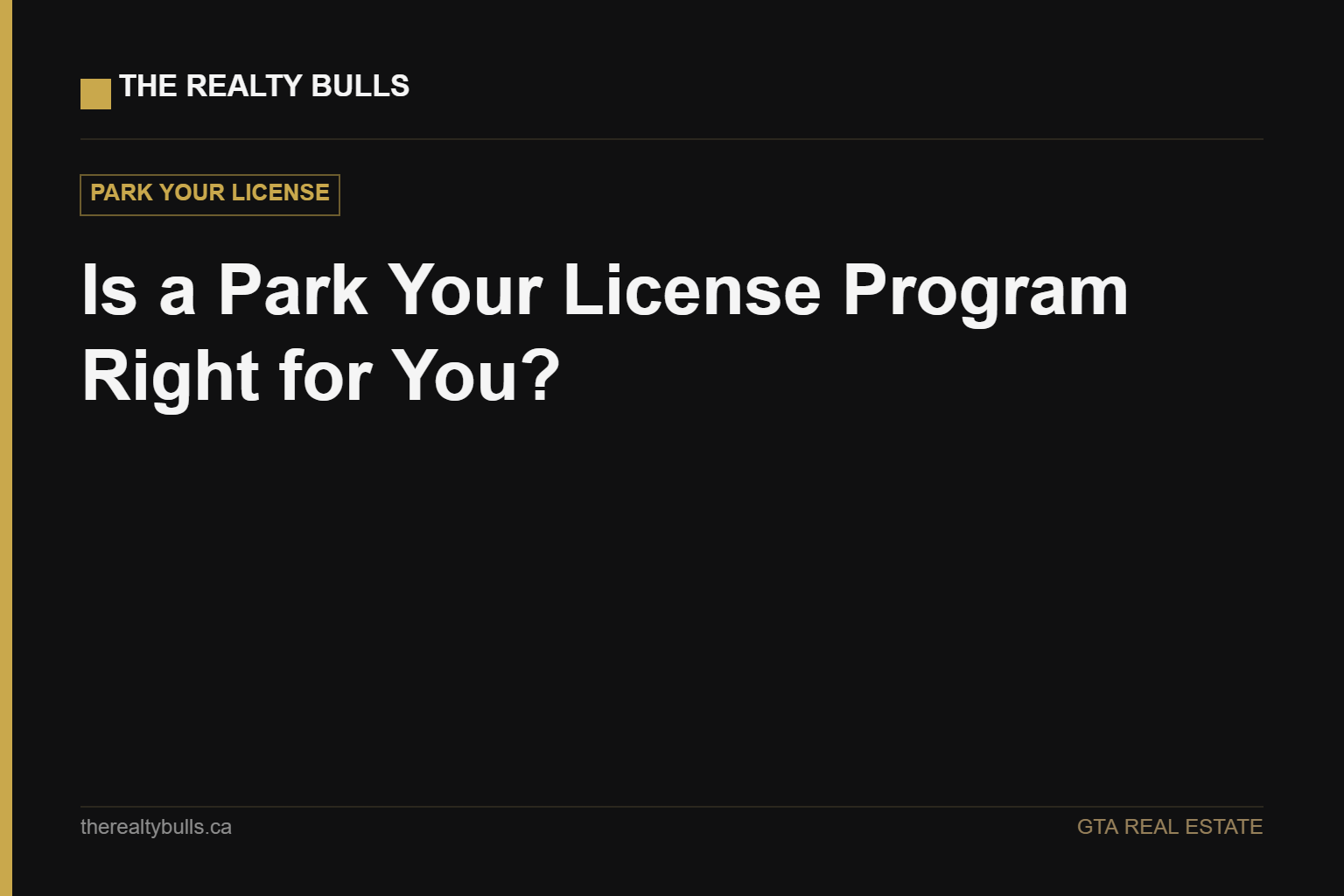 park your license program